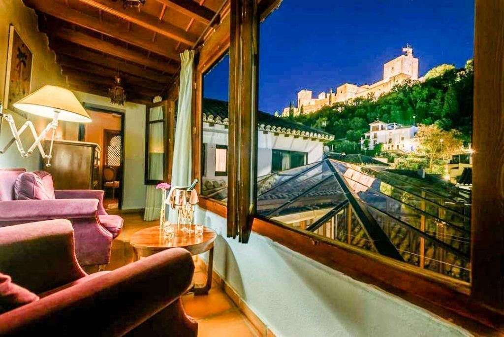 hoteles-con-vistas-a-la-Alhambra-Granada