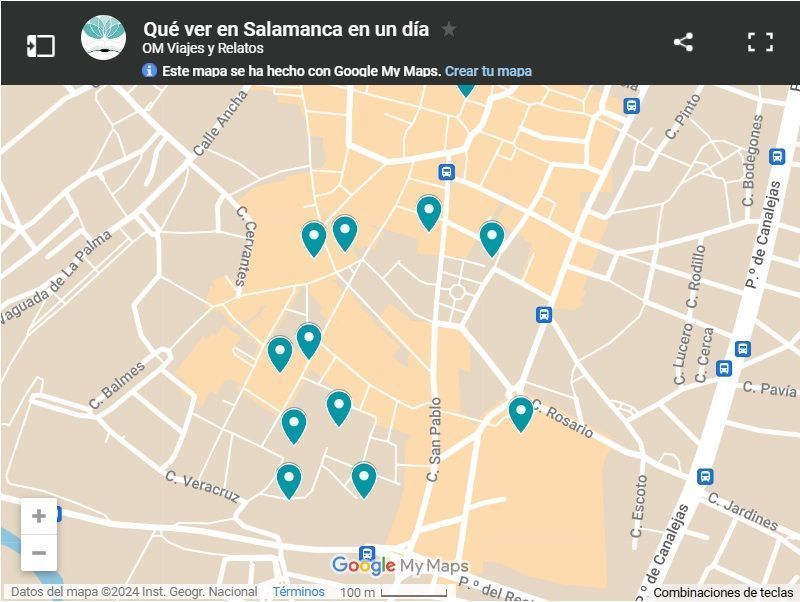 mapa-google-qué-ver-en-Salamanca-en-un-día