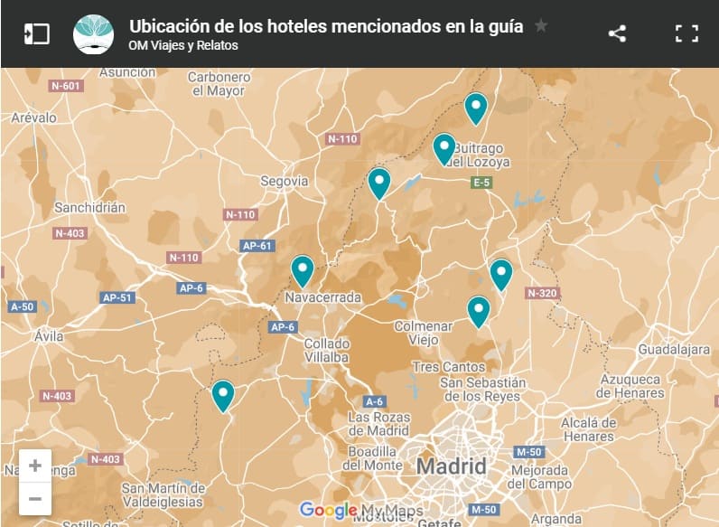 mapa-Google-ubicación-de-los-hoteles-mencionados-en-la-guía