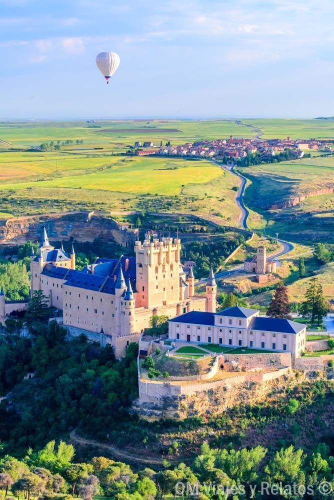 Nuestra experiencia viajando en globo en Segovia