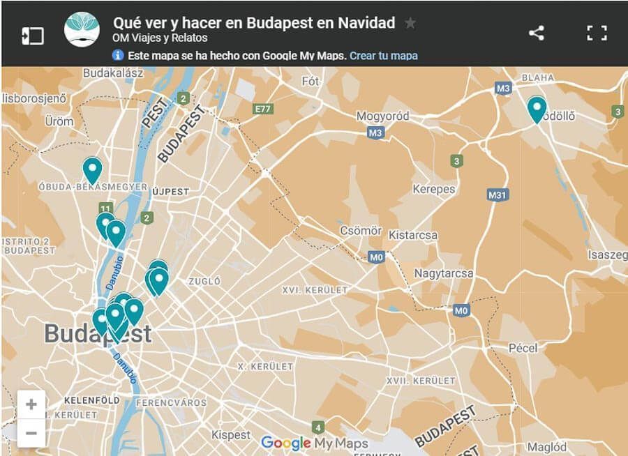 mapa-google-qué-ver-hacer-Budapest-navidad