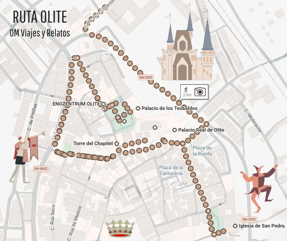 Itinerario de 1 dia por Olite.