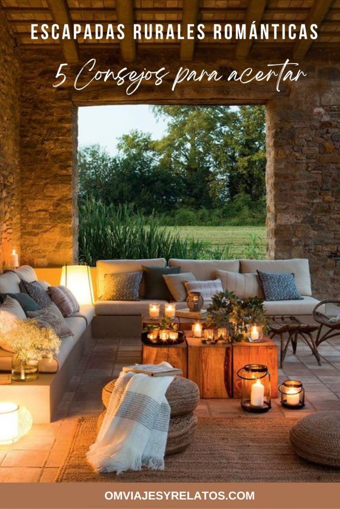 Consejos para para una Escapada Rural romántica