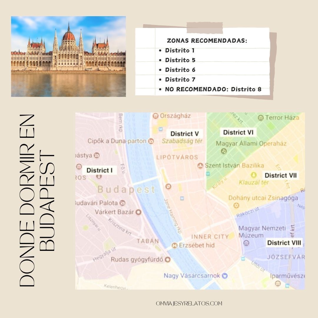 Mapa Tur stico Budapest En Espa ol Oldtravelbag