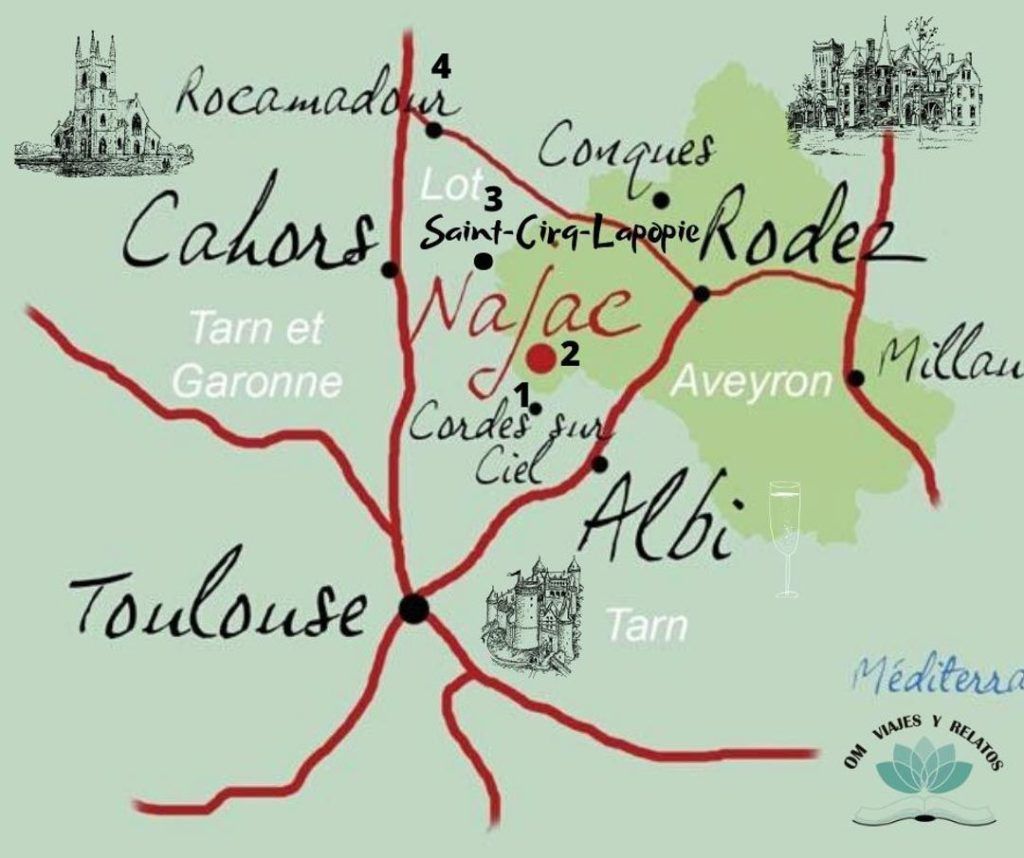 ruta-pueblos-turisticos-de-sur-de-Francia-mapa