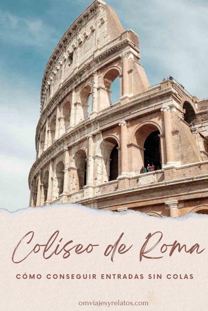 Entradas al Coliseo sin colas