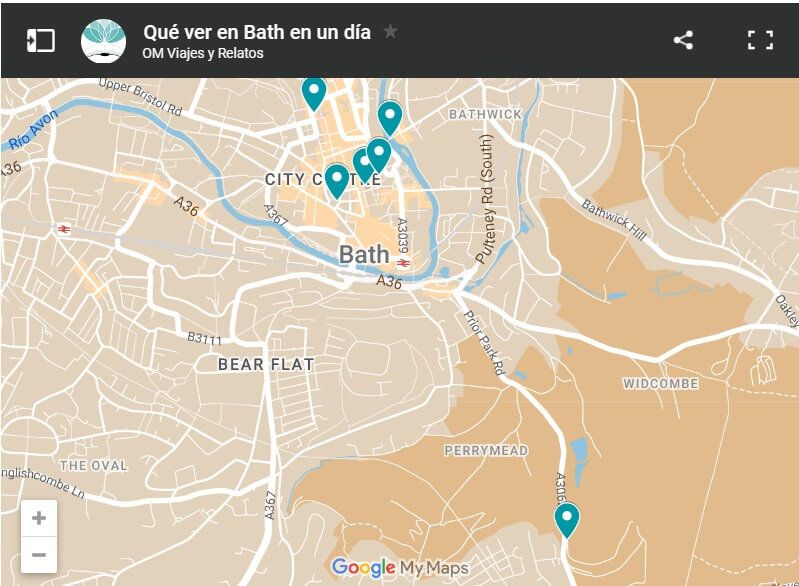 mapa-google-qué-ver-en-Bath-en-un-día