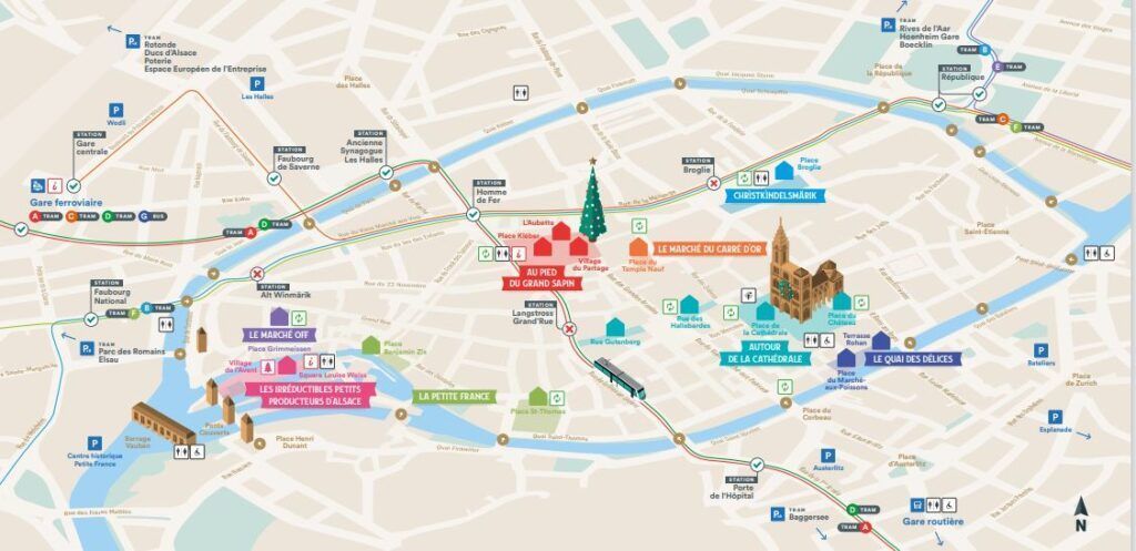 MAPA-MERCADOS-NAVIDAD-ESTRASBURGO