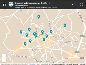 mapa-google-lugares-turísticos-que-ver-en-Trujillo