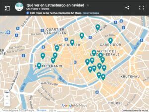 mapa-google-qué-ver-en-Estrasburgo-en-Navidad