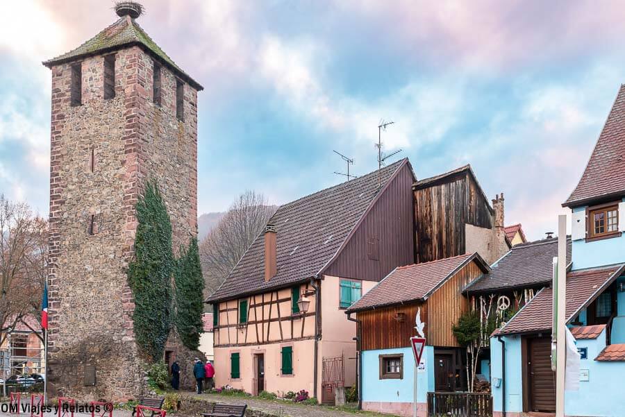 que-ver-en-Kaysersberg-torre-cuadrada