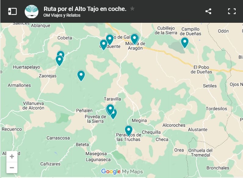 mapa-Google-ruta-por-el-Alto-Tajo-en-coche