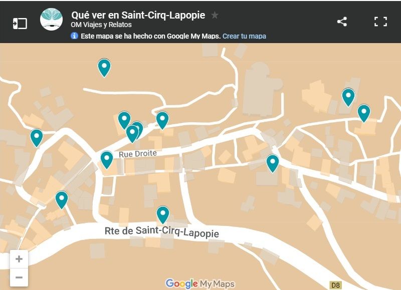 mapa-google-qué-ver-en-Saint-Cirq-Lapopie