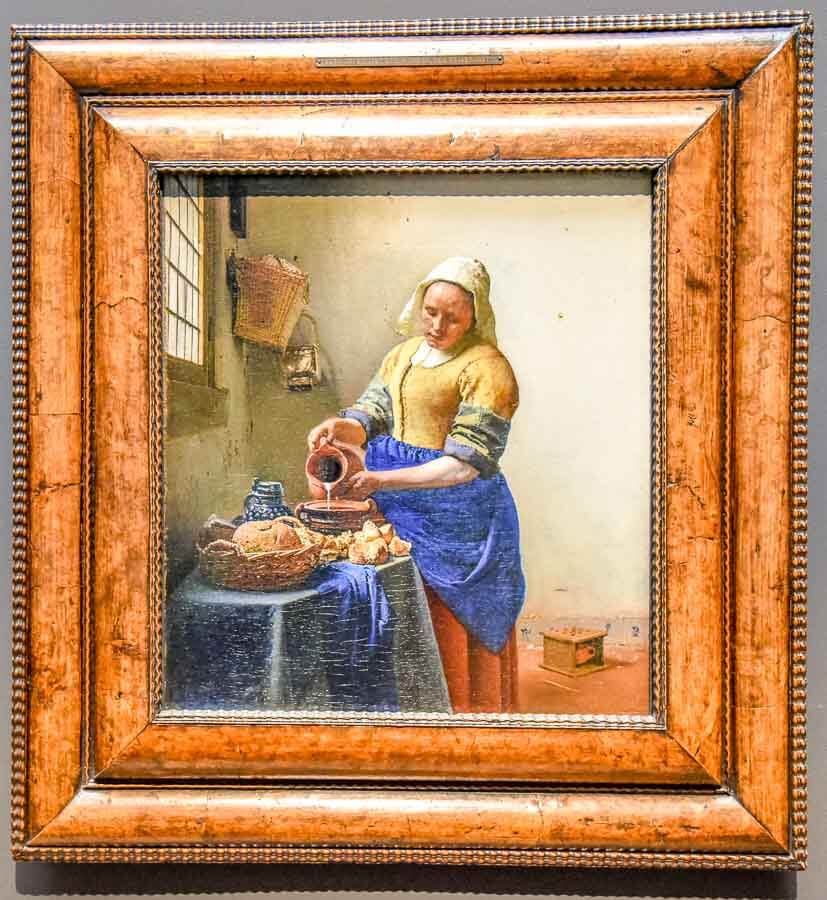 Pintura icónica del Rijksmuseum de Ámsterdam, una visita cultural imprescindible sobre Amsterdam en un día.