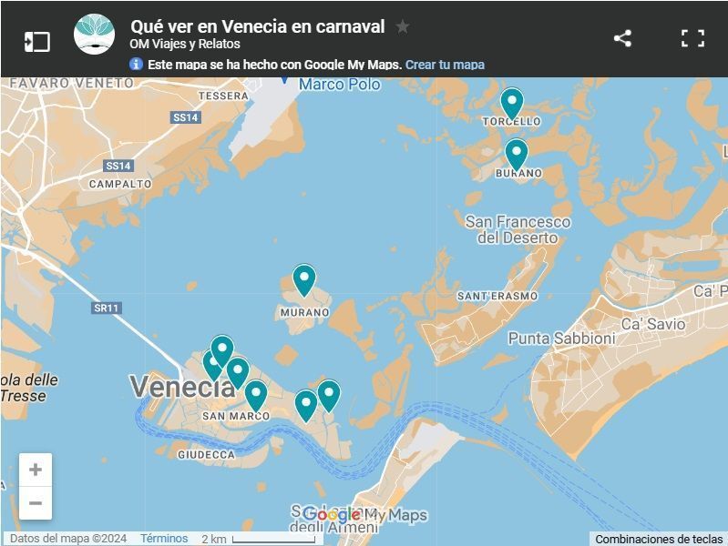 mapa-google-qué-ver-en-Venecia-en-carnaval