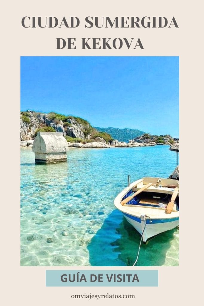 Como visitar la ciudad sumergida de Kekova en Turquía