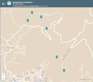 mapa-google-monasterios-de-Meteora