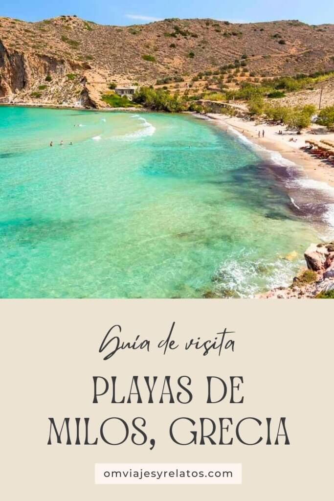 Las 12 Mejores playas de Milos y nuestras favoritas