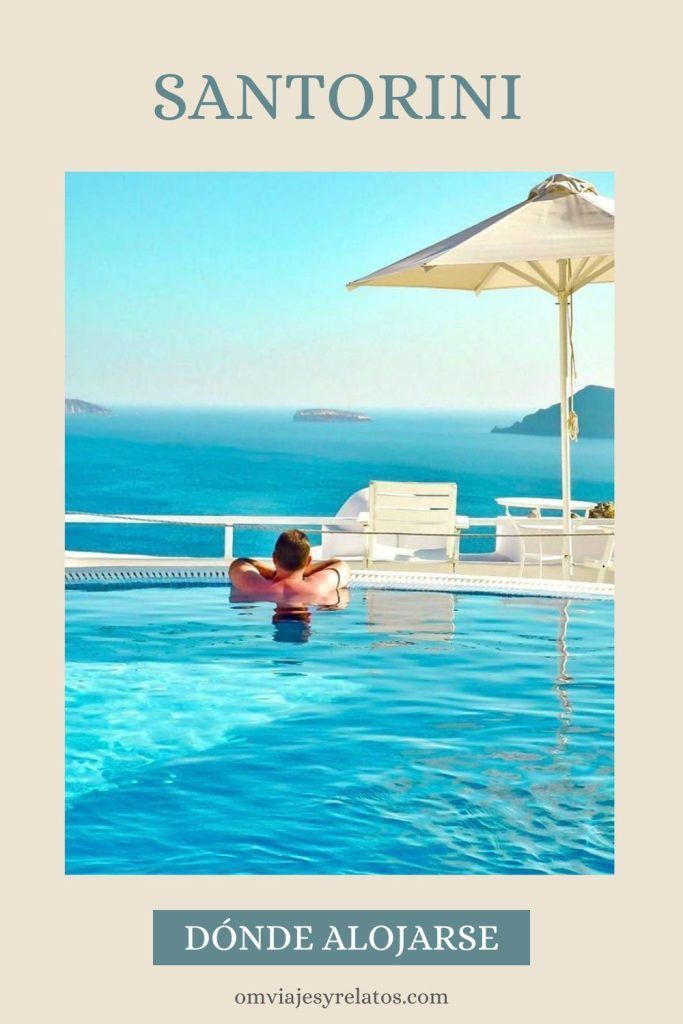 Donde dormir en Santorini