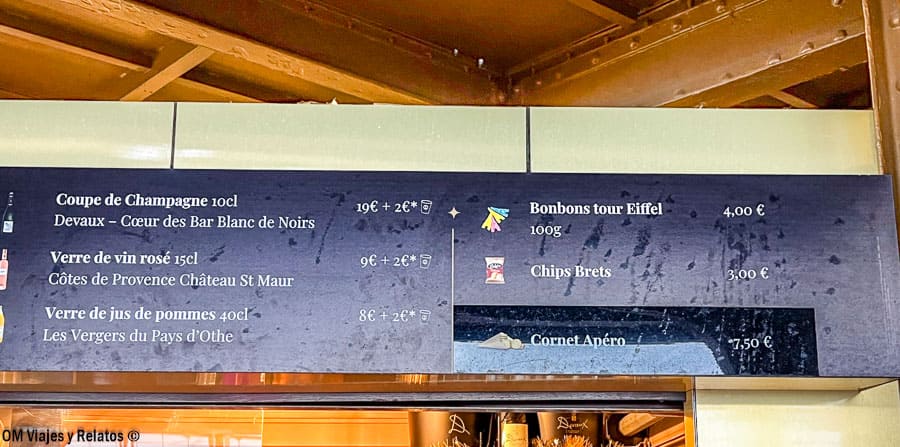 precios-cafeteria-en-la-Torre-Eiffel