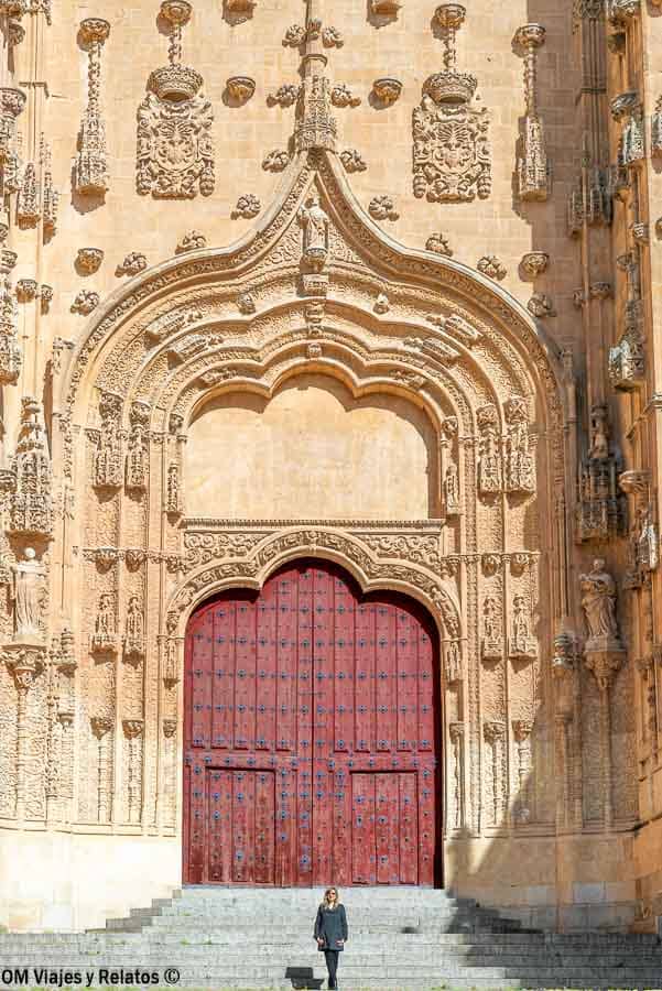 Una servidora en mi itinerario por Salamanca en dos días