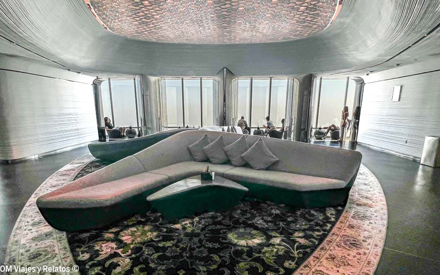 Sala VIP del piso 148 del Burj Khalifa