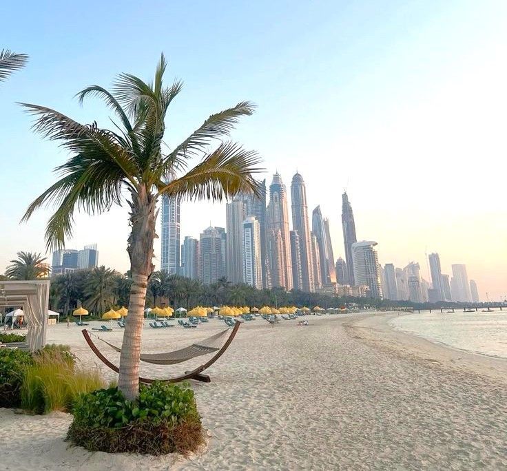 Playa cerca de Jumeirah.