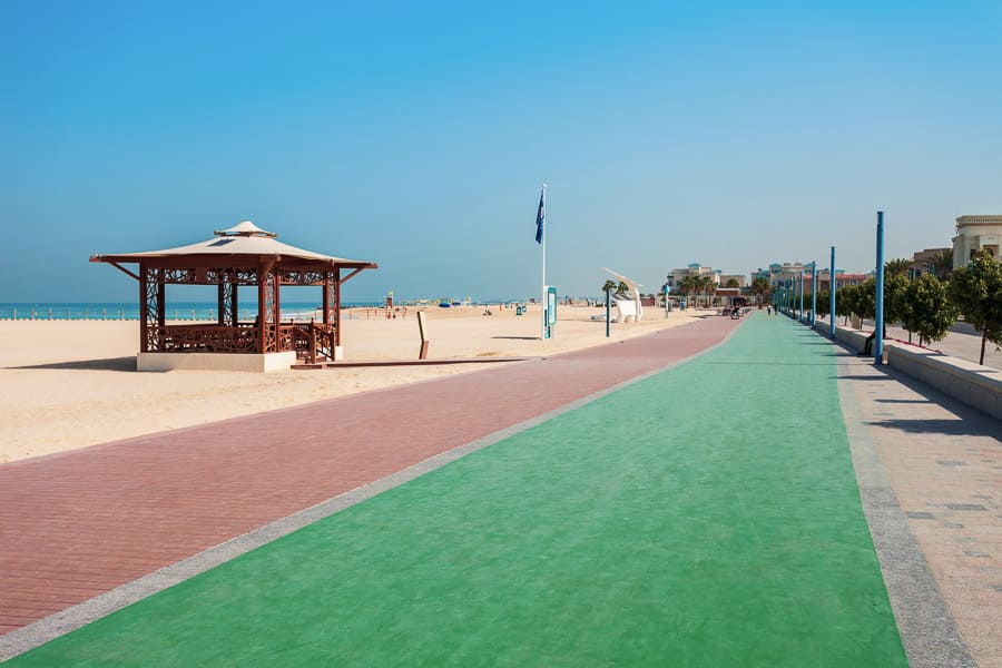Playa Kite Beach, Dubai.