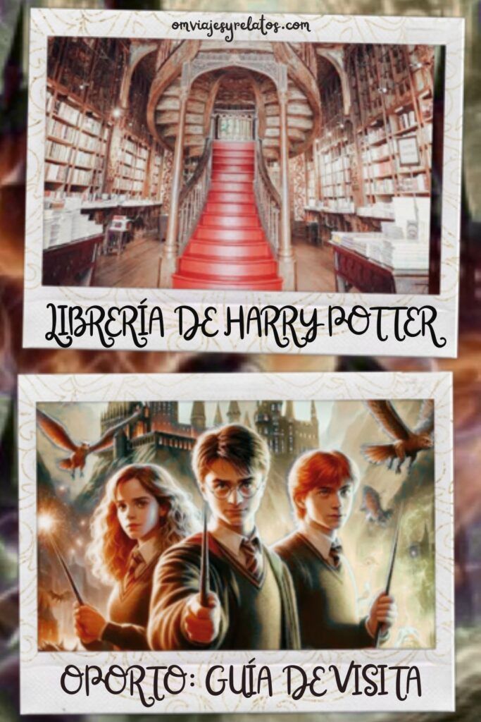 Guía para visitar la Librería de Harry Potter en Oporto. Es Livraria Lello y en este artículo encontrarás todos los consejos para la visita, según nuestra experiencia. #Oporto #Porto #Lello #Portugal