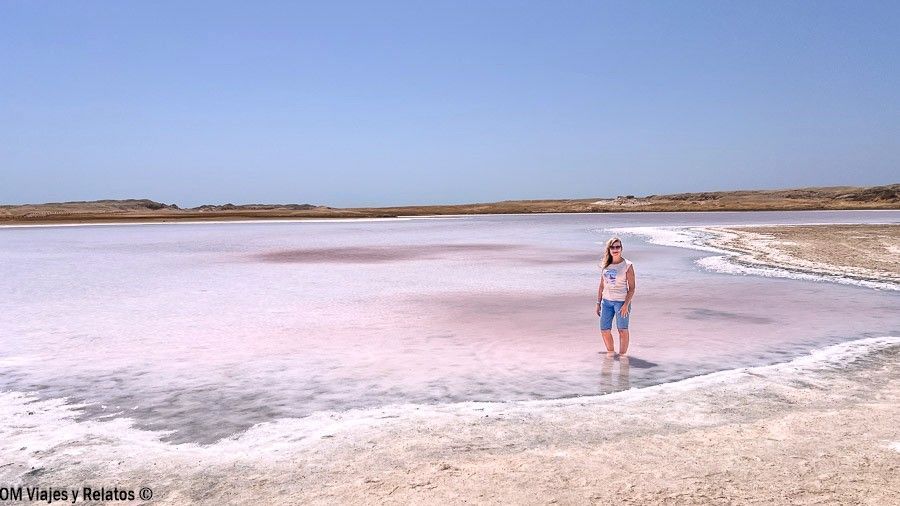 Foto de Olga en el Lago de Sal , excursión desde Sharm El Sheikh