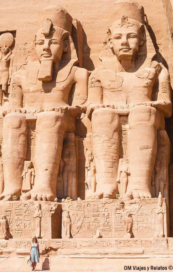 Una servidora en mi Nochevieja diferente en Egipto
