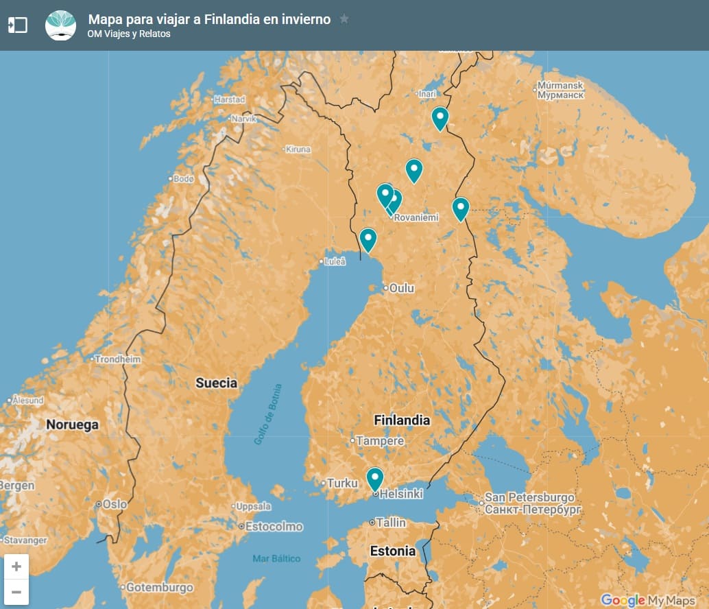 mapa-google-para-viajar-a-Finlandia-en-invierno