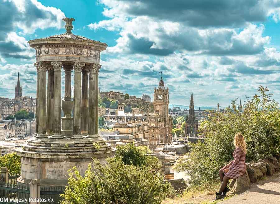 Una servidora en mi tour por Edimburgo.