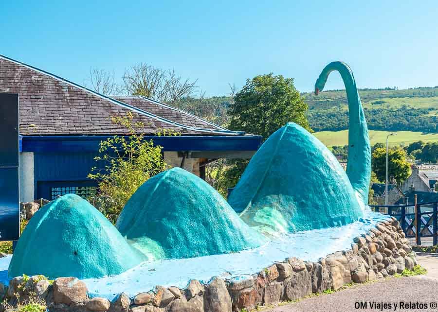 Foto de Nessie en la zona del Lago Ness.