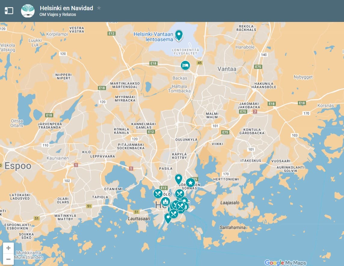 mapa-google-Helsinki-en-Navidad
