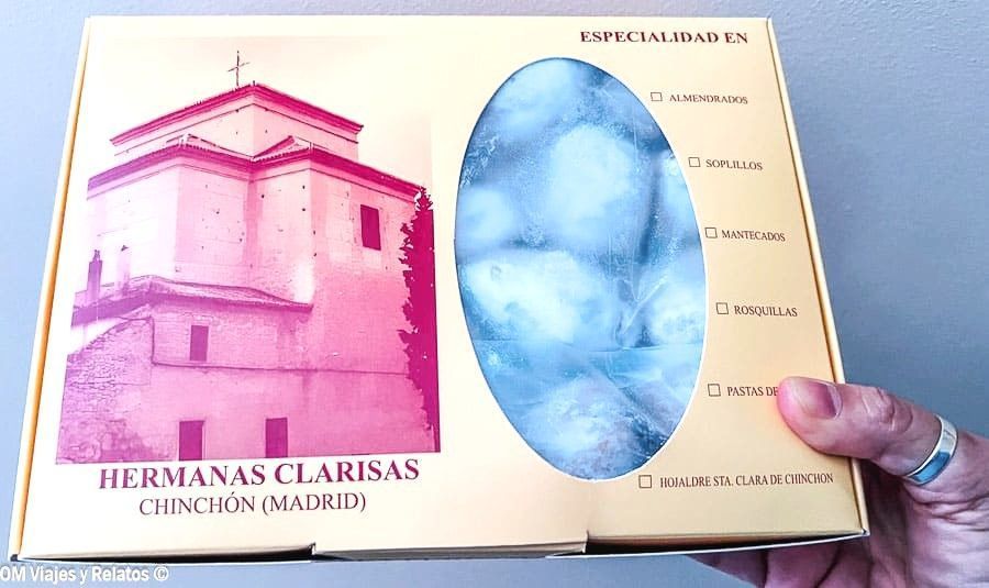 Caja de dulces artesanos de las Hermanas Clarisas de Chinchón, especialidad típica para llevarse un recuerdo delicioso, Chinchón que ver y donde comer