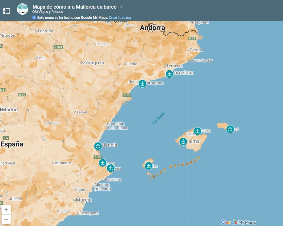 mapa-Google-como-ir-a-Mallorca-en-barco