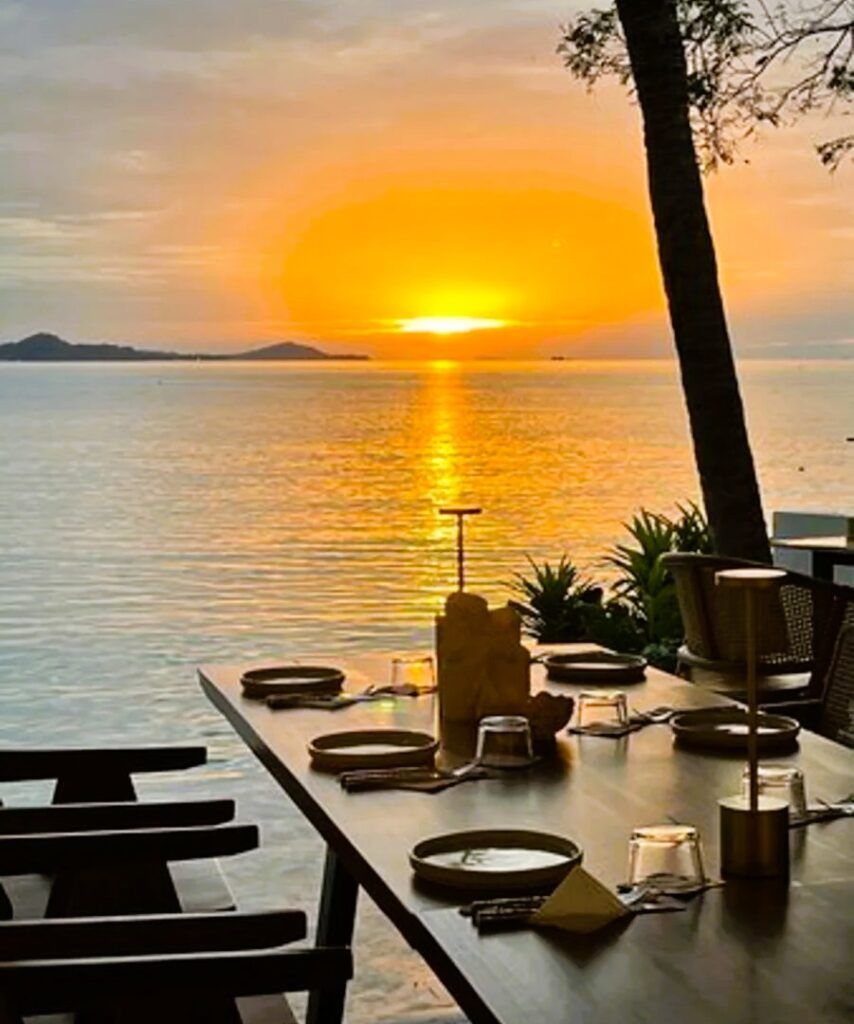 Restaurantes en las mejores playas Koh Samui.