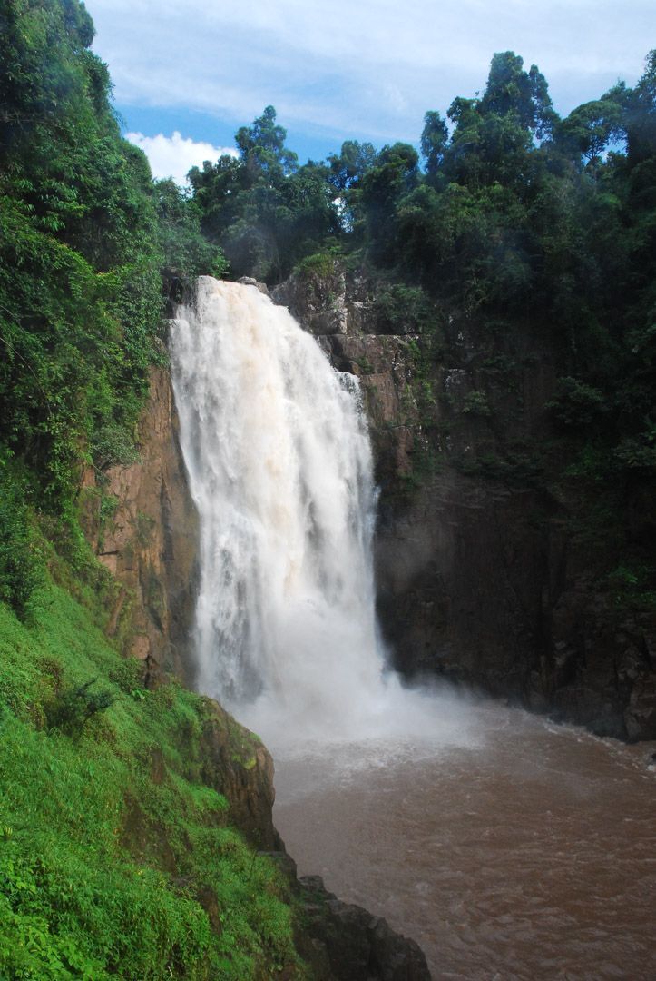 Cascada Haew Narok en el Parque Nacional de Khao Yai.