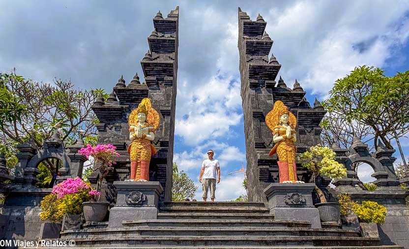 JC en nuestro viaje al norte de Bali por libre