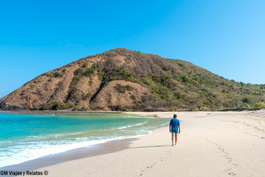 JC en Lombok en nuestro viaje a Bali por libre.