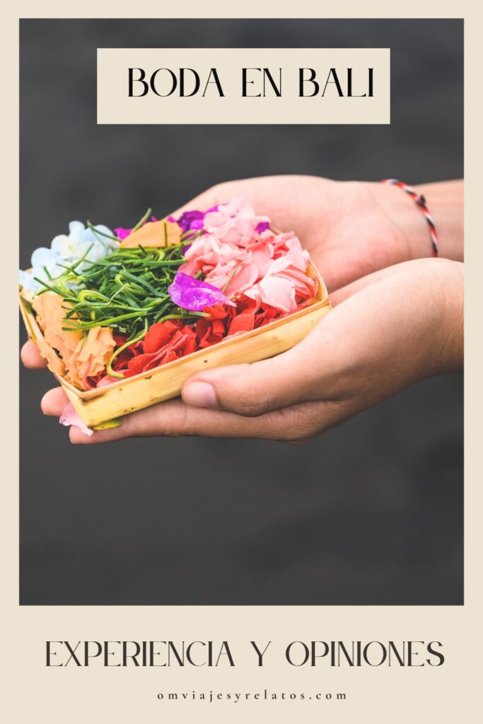 Boda en Bali, opiniones y consejos: guía completa de nuestra experiencia y consejos para organizar una boda balinesa. #Bali #bodas