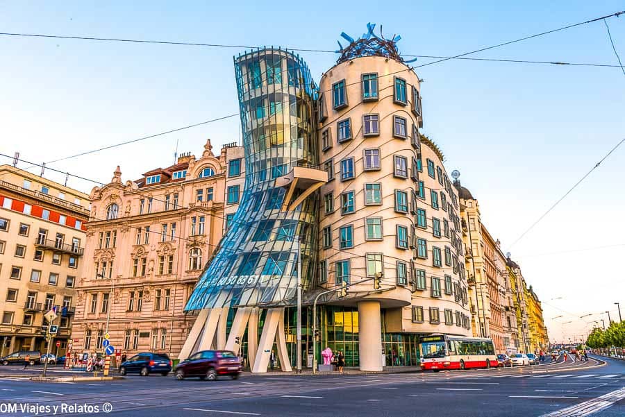 Casa Danzante de Praga, uno de los edificios más singulares de la ciudad