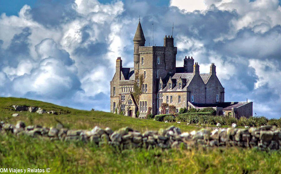 Classiebawn Castle en Mullaghmore durante nuestra ruta por Irlanda en 7 días