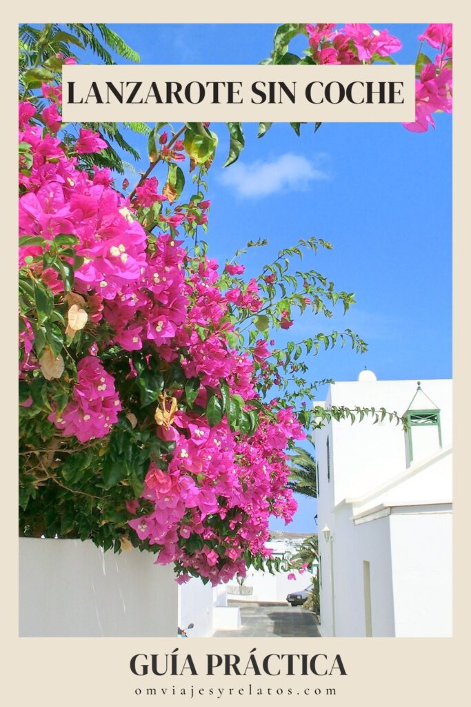 Descubre cómo visitar Lanzarote sin coche: guaguas, traslados, excursiones, dónde alojarte y cómo llegar a La Graciosa desde Órzola. #Lanzarote #Canarias #tipsviaje