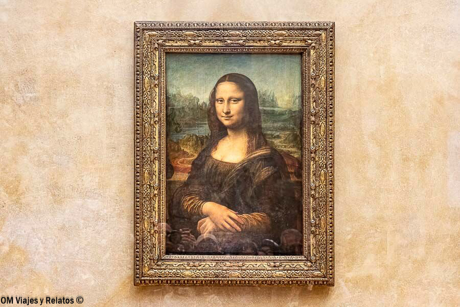 La Mona Lisa o Gioconda de Leonardo da Vinci, expuesta en el Museo del Louvre de París