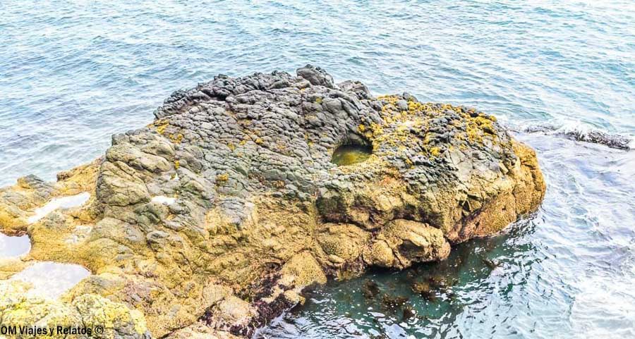 Formaciones rocosas de la costa de Antrim durante nuestra ruta por Irlanda en 7 días